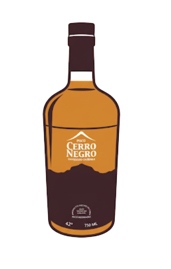 Icono de calidad superior del pisco